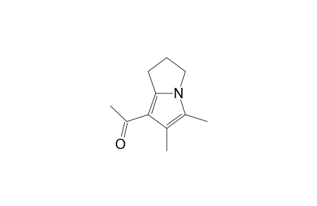 7-Acetyl-5,6-dimethyl-2,3-dihydro-1H-pyrrolizine