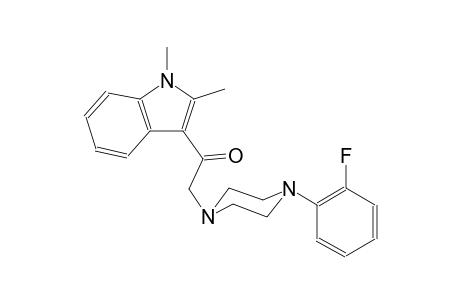 1-(1,2-dimethyl-1H-indol-3-yl)-2-[4-(2-fluorophenyl)-1-piperazinyl]ethanone