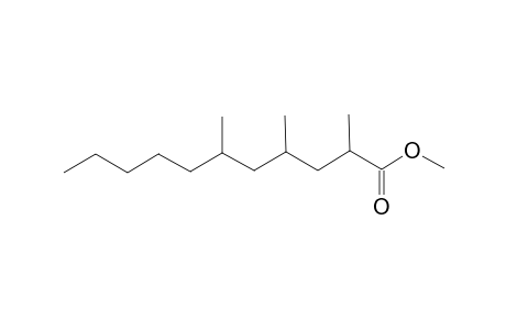 Undecanoic acid, 2,4,6-trimethyl-, methyl ester