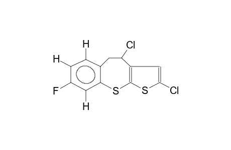 2,4-DICHLORO-8-FLUORO-4,5-DIHYDROTHIENO[2,3-B]-1-BENZOTHIEPIN