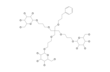 TRIS-[3-(ALPHA-D-MANNOPYRANOSYLOXY)-PROPYLOXYMETHYL]-(5-PHENYL-2-OXAPENTYL)-METHANE