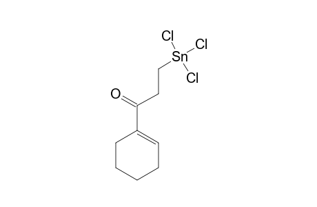 1-(1'-CYCLOHEXENYL)-3-(TRICHLOROSTANNYL)-PROPANONE