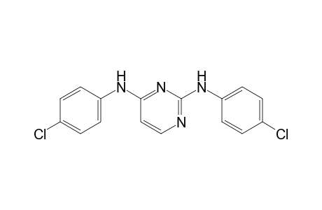 2,4-bis(p-chloroanilino)pyrimidine