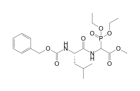 N-(N-Benzyloxycarbonyl-L-leucyl)-2-(diethoxyphosphoryl)glycine Methyl Ester