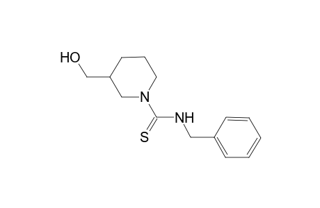 Piperidine-1-carbothioic acid, 3-hydroxymethyl-, benzylamide