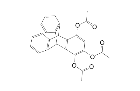 9,10-Dihydro-1,2,4-tris-acetoxy-9,10-[o]benzenoanthracene (1,2,4-triacetoxytriptycene)