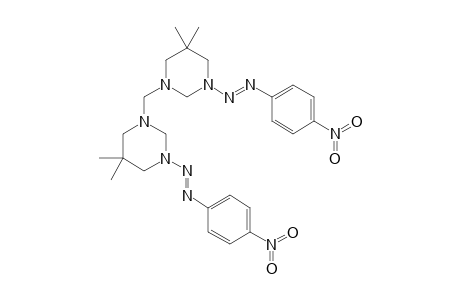 #7B;1-(5,5-DIMETHYL-3-[2-(PARA-NITROPHENYL)-1-DIAZENYL]-HEXAHYDRO-1-PYRIMIDINYL-METHYL)-5,5-DIMETHYL-3-[2-(PARA-NITROPHENYL)-1-DIAZENYL]-HEXAHYDROPYRIMI