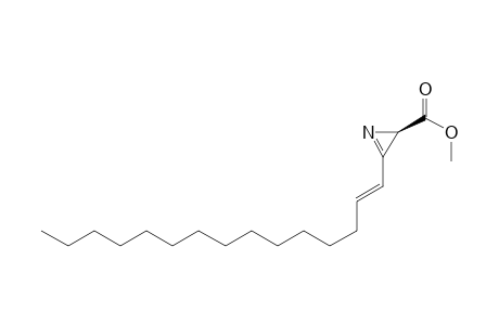 (2R)-3-[(E)-pentadec-1-enyl]-2H-azirine-2-carboxylic acid methyl ester