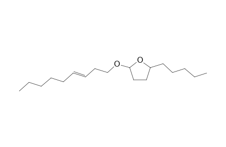 2-(3-nonenoxy)-5-pentatetrahydrofuran