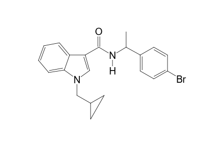 N-[1-(4-Bromophenyl)ethyl]-1-cyclopropylmethyl-1H-indole-3-carboxamide