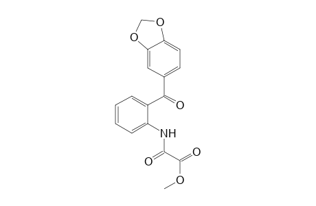 N-[2-(3',4'-Methylenedioxybenzoyl)phenyl]oxalamide methyl ester