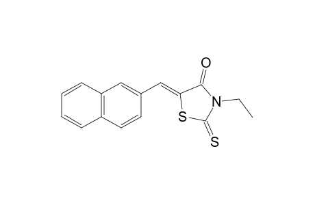 3-ethyl-5-(2-naphthylmethylene)rhodanine