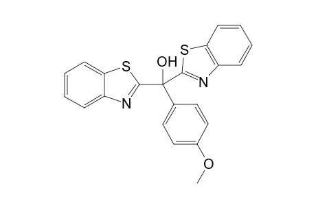 Bis(1,3-benzothiazol-2-yl)(4-methoxyphenyl)methanol