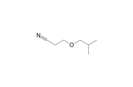 Propanenitrile, 3-(2-methylpropoxy)-