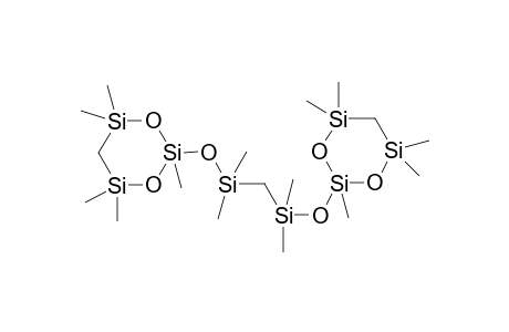 O(1),O(2)-bis(1',3',3',5',5'-Tetramethyl-4'-carba-cyclosilaxan-1'-yl)-1,1,3,3-tetramethyl-2-carbadisoloxane