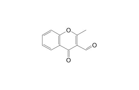 4-keto-2-methyl-chromene-3-carbaldehyde