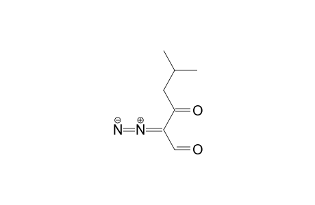 2-Diazo-5-methyl-3-oxohexanal