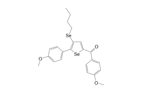 (4-(Butylselanyl)-5-(4-methoxyphenyl)selenophen-2-yl)(4-methoxyphenyl)methanone