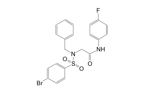 acetamide, 2-[[(4-bromophenyl)sulfonyl](phenylmethyl)amino]-N-(4-fluorophenyl)-