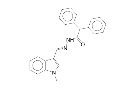 N'-[(1-Methyl-3-indolyl)methylene]-2,2-diphenylacethydrazide