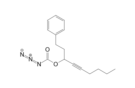 1-Phenylnon-4-yn-3-yl N-diazocarbamate