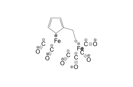 Tetracarbonyl(dicarbonyliron)-mu-(eta5-ethylcyclopentadiene-1,2'-diyl)iron (Fe-Fe)