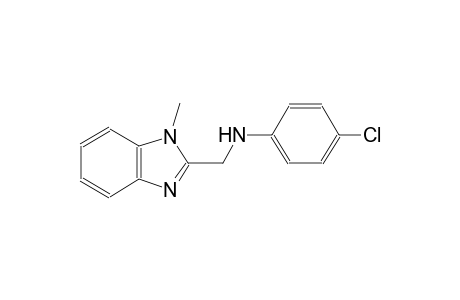 1H-benzimidazole-2-methanamine, N-(4-chlorophenyl)-1-methyl-