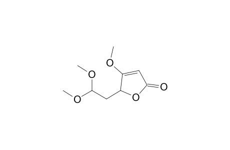 4-Methoxy-5-[2',2'-dimethoxyethyl]-2,5-dihydrofuran-2-one