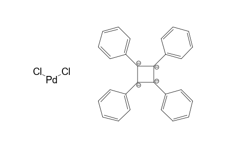 Palladium, dichloro[1,1',1'',1'''-(.eta.4-1,3-cyclobutadiene-1,2,3,4-tetrayl)tetrakis[benzene]]-