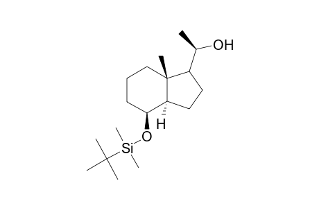 (20R)-Des-A,B-8.beta.-tert-butyldimethylsiloxypregnan-20-ol