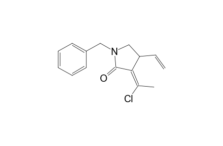3-(1'-Chloroethylidene)-4-(ethenyl)-N-benzylpyrrolidin-2-one