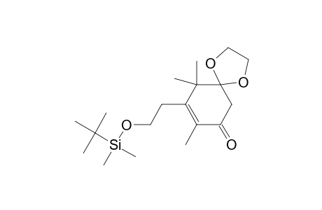 3-[2-[(tert-Butyldimethylsilyl)oxy]ethyl]-5,5-(Ethylenedioxy)-2,4,4-trimethyl-2-cyclohexenone