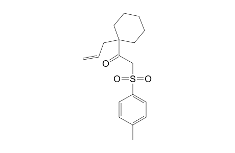 1-[2-((4-methylphenyl)sulfonyl)-1-oxoethyl]-1-(2-propen-1-yl)cyclohexane