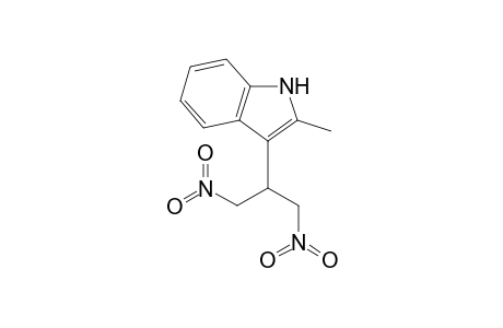 2-Methyl-3-[2-nitro-1-(nitromethyl)ethyl]-1H-indole