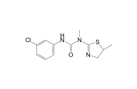Urea, N'-(3-chlorophenyl)-N-(4,5-dihydro-5-methyl-2-thiazolyl)-N-methyl-