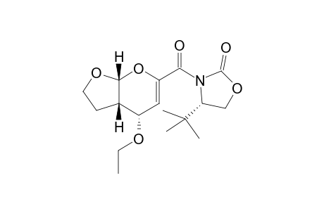 endo-(1aR/S,4aS/R,5S/R,4'S)-4'-tert-Butyl-7-(carbonyloxazolodin-2'-one)-5-ethoxyterthydrofurano[2,3-b]3,4-dihydro-2H-pyran