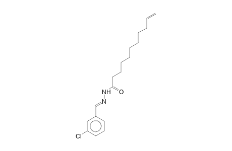 N'-(3-chlorobenzylidene)-10-undecenoic acid hydrazide