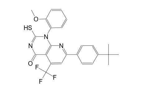 pyrido[2,3-d]pyrimidin-4(1H)-one, 7-[4-(1,1-dimethylethyl)phenyl]-2-mercapto-1-(2-methoxyphenyl)-5-(trifluoromethyl)-