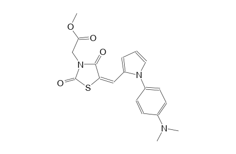 methyl [(5E)-5-({1-[4-(dimethylamino)phenyl]-1H-pyrrol-2-yl}methylene)-2,4-dioxo-1,3-thiazolidin-3-yl]acetate