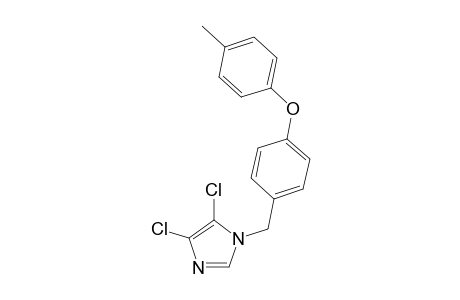 1H-Imidazole, 4,5-dichloro-1-[[4-(4-methylphenoxy)phenyl]methyl]-