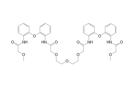 Bis[2-(N,N'-methoxyacetamido)-2'-(N,N'-ethoxyacetamido)diphenyl] ether