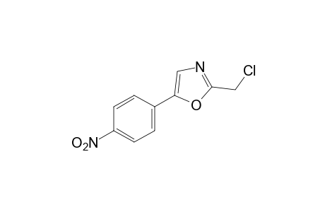 2-(chloromethyl)-5-(p-nitrophenyl)oxazole