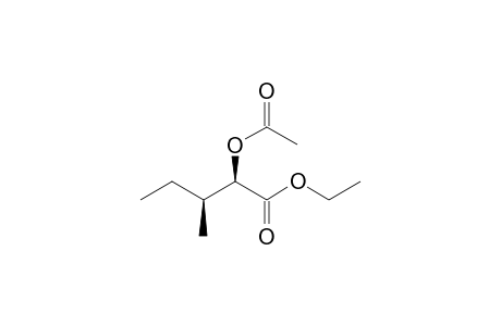 Ethyl (2RS, 3SR)-2-acetoxy-3-methylpentanoate