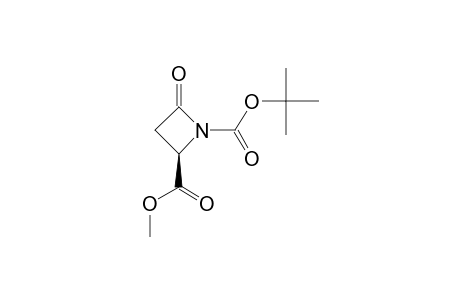 METHYL-N-TERT.-BUTYLOXYCARBONYL-2-4-AZETIDINON-2-CARBOXYLATE