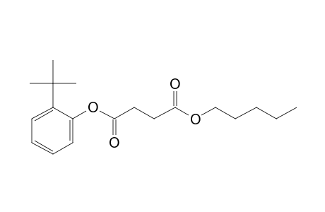 Succinic acid, pentyl 2-tert-butylphenyl ester