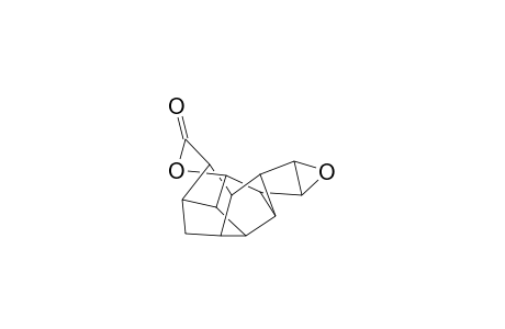 4-Oxa-12,13-epoxyhexacyclo[7.6.0.0(2,7).0(3,14).0(6,10).0(11,15)]pentadecan-5-one