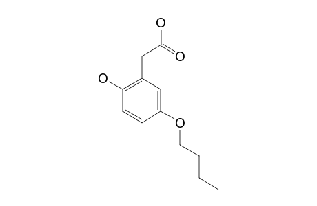 2-HYDROXY-5-BUTOXY-PHENYLACETIC-ACID