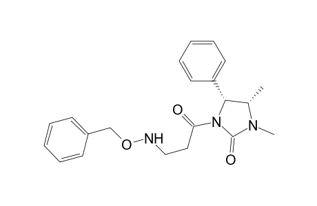 (4R,5S)-1,5-dimethyl-3-[1-oxo-3-(phenylmethoxyamino)propyl]-4-phenyl-2-imidazolidinone