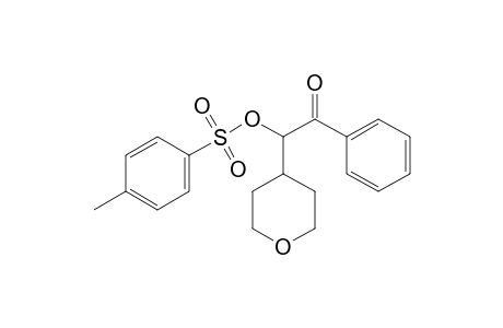 1'-[3",4",5',6-Tetrahydro-2H-pyran-4"-yl]-2'-oxo-2'-phenylethyl 4-methylbenzene-1-sulfonate