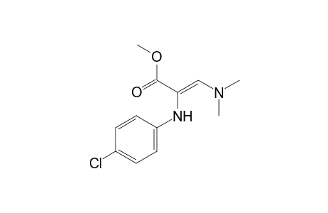 (Z)-Methyl 2-[(4-chlorophenyl)amino]-3-(dimethylamino)acrylate